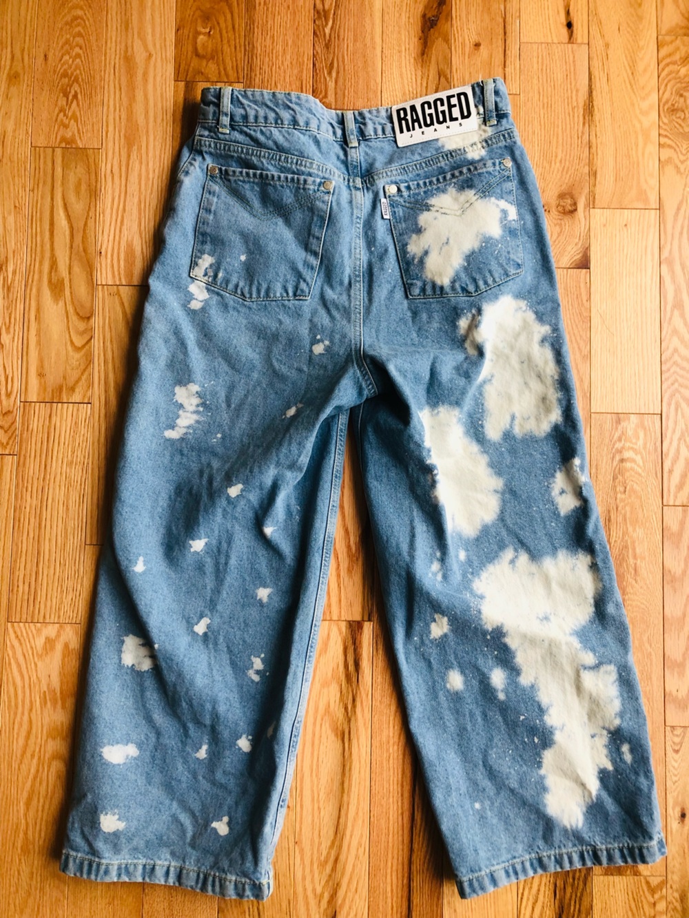 The Ragged Priest High-Rise Bleached Blue Jeans - Picture 2 of 4